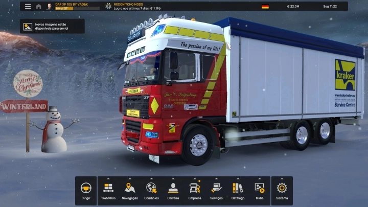 ETS2 - Profile Daf XF 105 (06.01.2025) V1.0