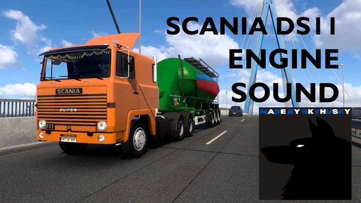 ETS2 - Scania DS11 Engine Sound V1.0