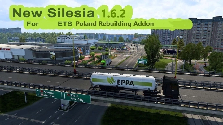 ETS2 - Silesia Rebuild in Poland Fix1 V1.6.2