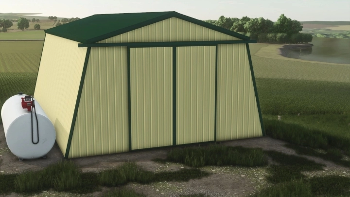FS25 - Small Lean Shed V1.0