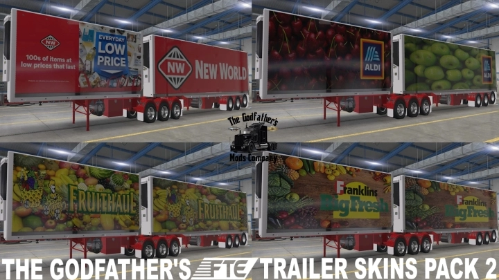 ATS - The Godfathers FTE Trailer Skins Pack 2 V1.0