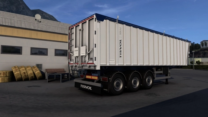 ETS2 - Tisvol Tipper Trailer V1.0