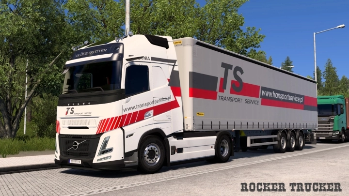 ETS2 - TS Transport Service Skin Pack V1.0