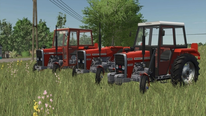 FS25 - Ursus (MF) 255/3512 Pack V1.0