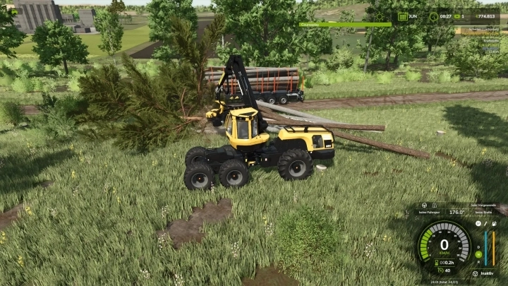 FS25 - Wood Harvester Komatsu 951 V1.0