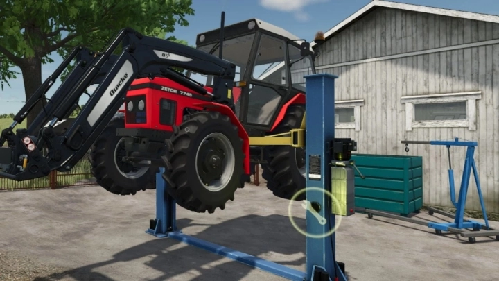 FS25 - Workshop with Lifting Option V1.0
