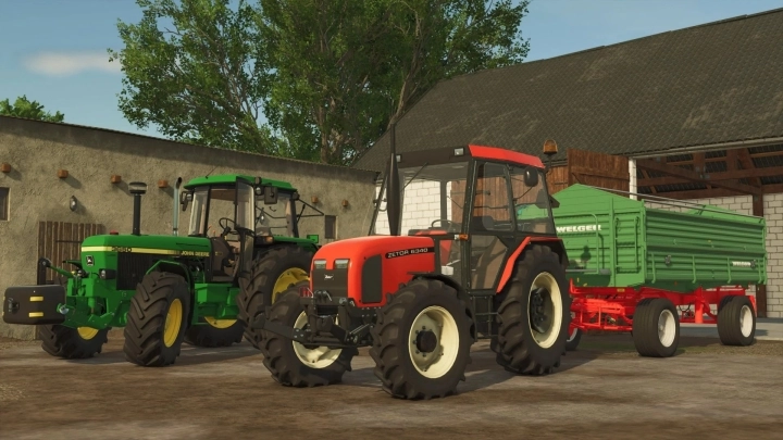 FS25 - Zetor 4x4 Series 92 Pack V1.0