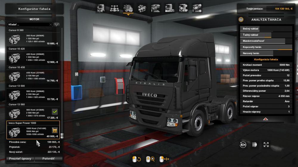 ETS2 - Iveco Stralis – 1000 HP Engine (1.35.x)