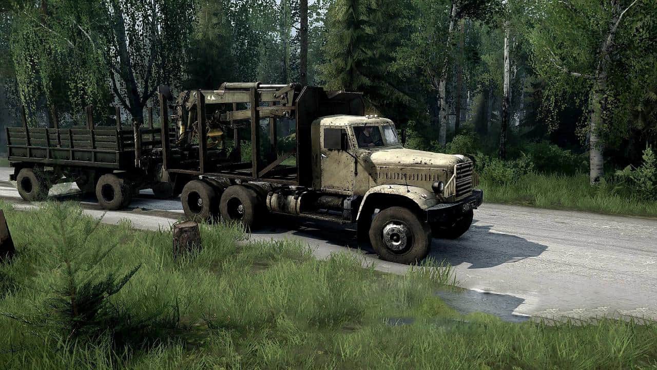 Spintires:Mudrunner - Clean Sheet Map V1.0