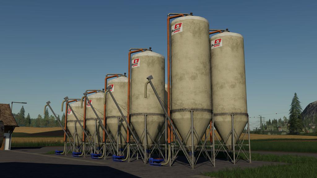 FS19 - Hedemann Outdoorsilo Typ A V1.0