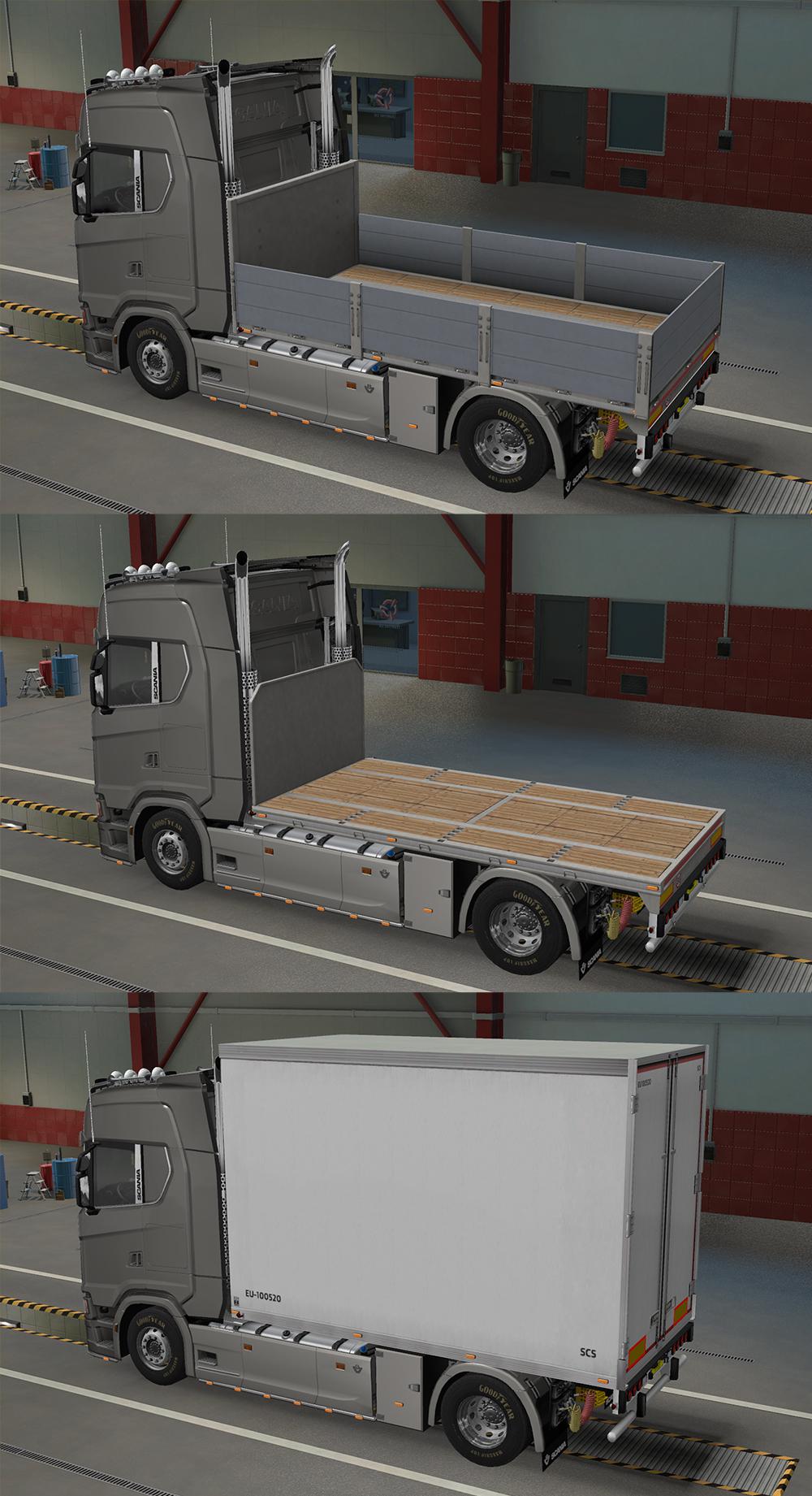 ETS2 - BDF Tandem Truck Pack V139.75 (1.39.x)