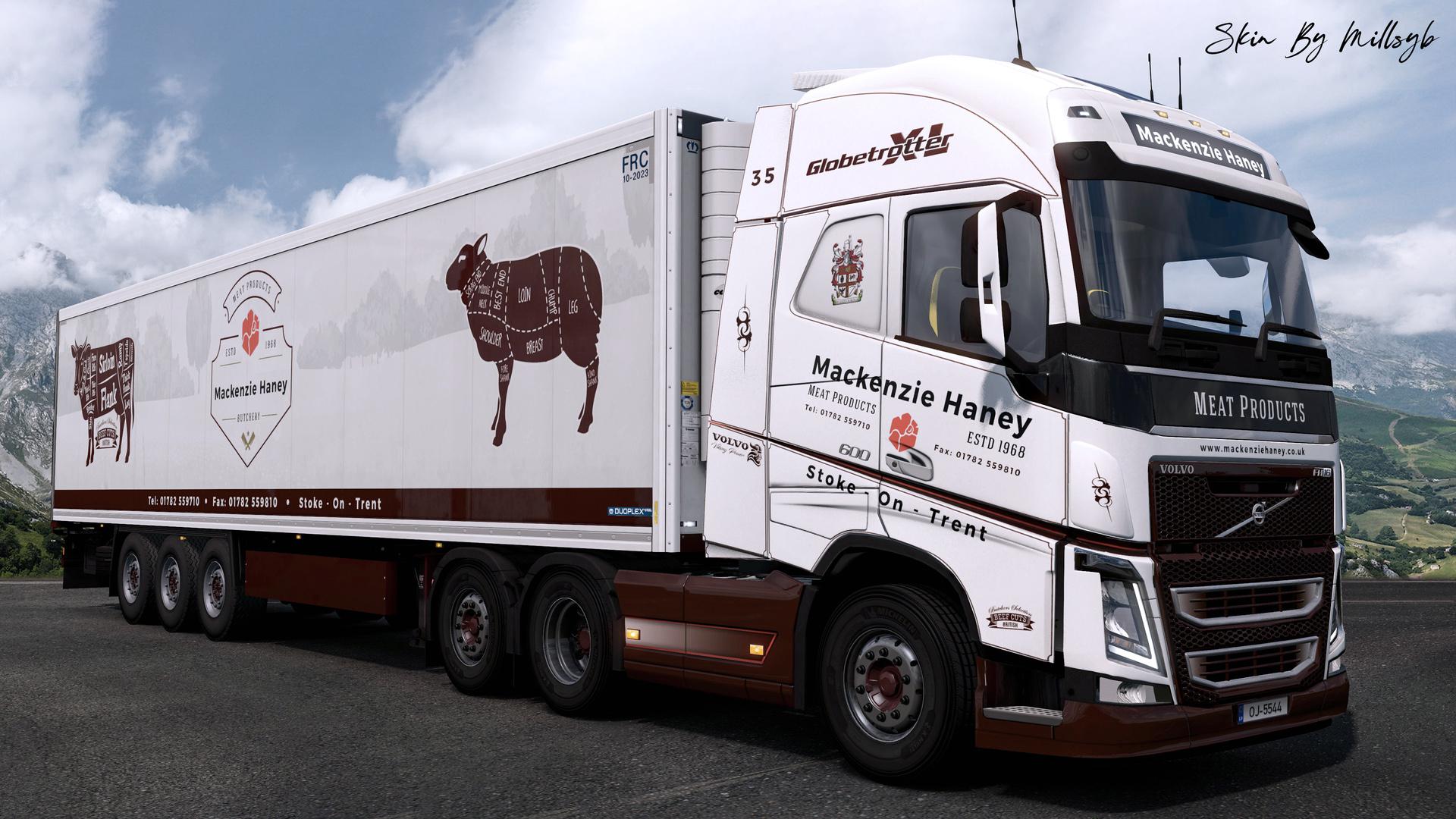 ETS2 - Mackenzie Haney Combo Skin V1.0 (1.36.x)