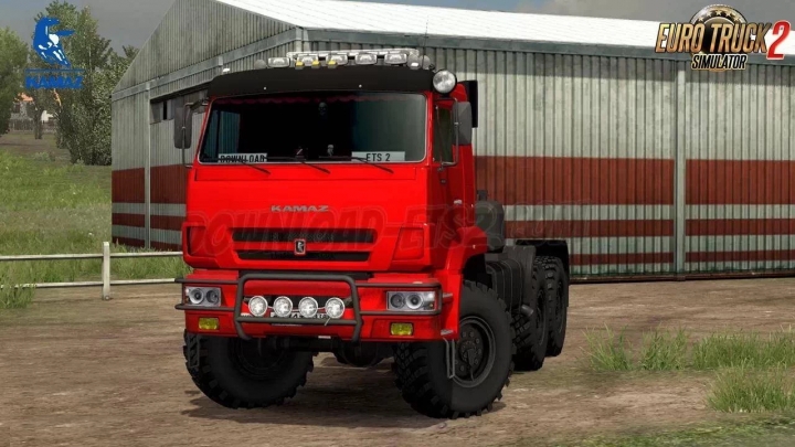 ETS2 - Kamaz 65221 Truck (1.39.x)