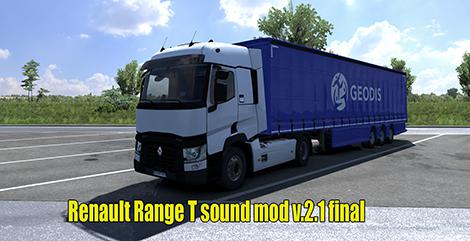 ETS2 - Renault Range T Sound 2.1 Final (1.35.x)
