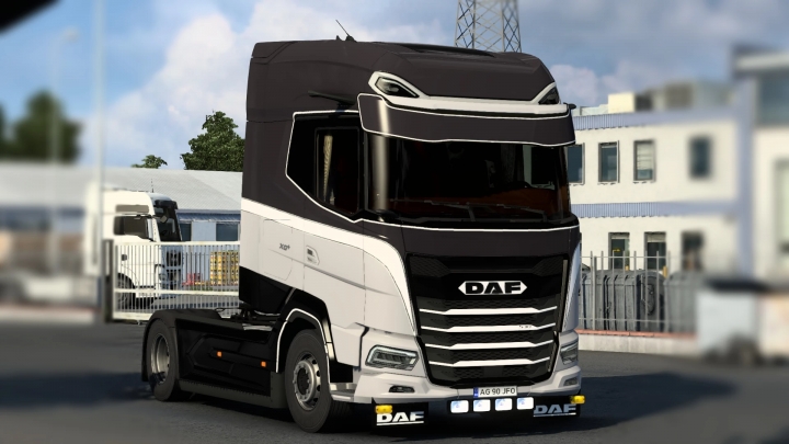 ETS2 Daf XG Grey Skin (1.41.x) Euro Truck Simulator 2