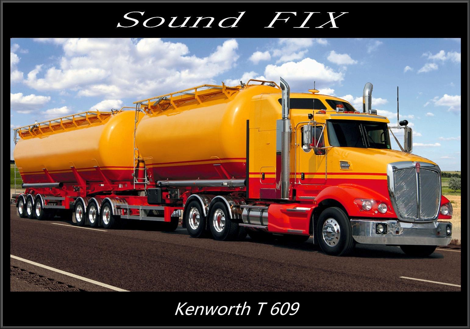 ATS - Kenworth T609 Sound Fix Mod V1.1 (1.38.x)