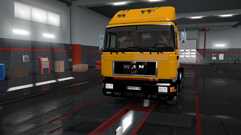 ETS2 - Man F90 Rework Truck V1.0 (1.36.x)