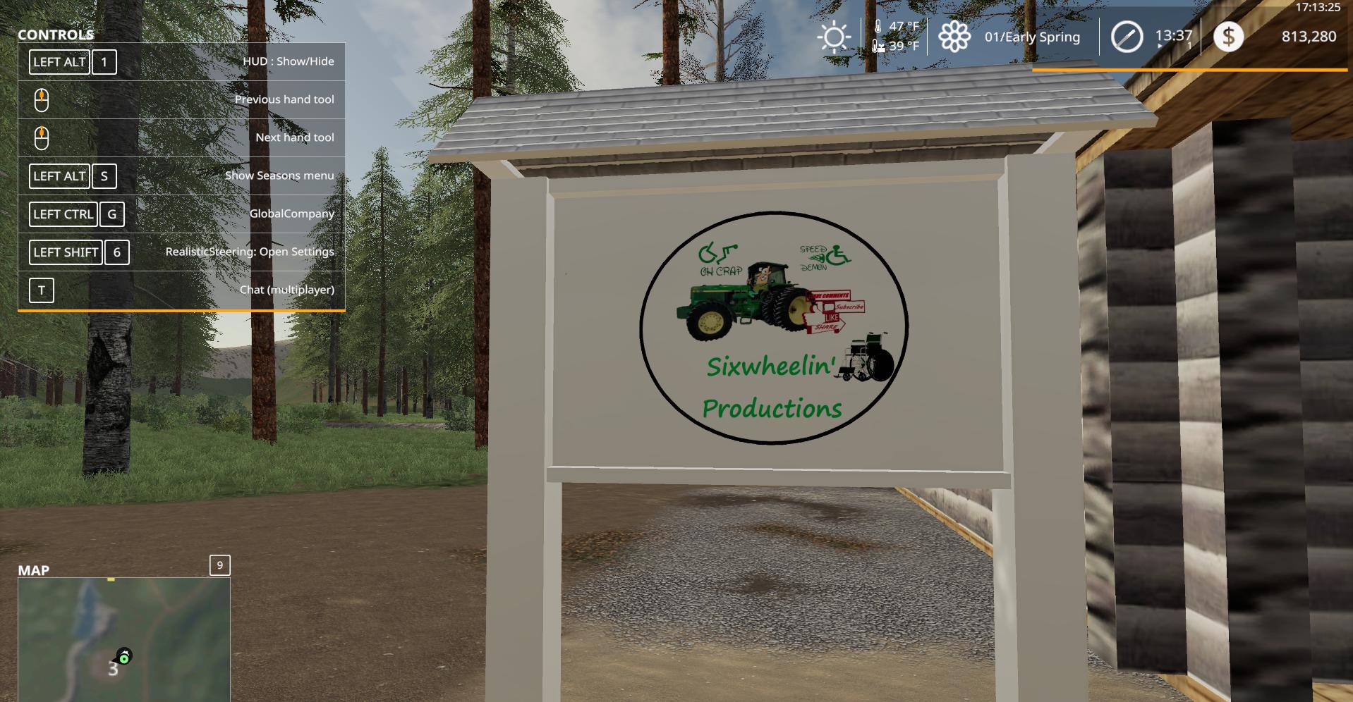 FS19 - Dead Mans Ridge Map V1.0