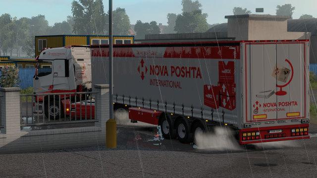 ETS2 - NovaPoshta International Combo Skin V1.0 (1.35.x)