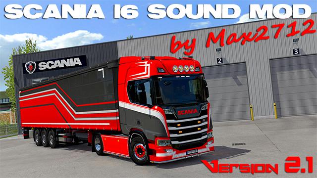 ETS2 - Scania NextGen I6 Sound Mod (1.39.x)
