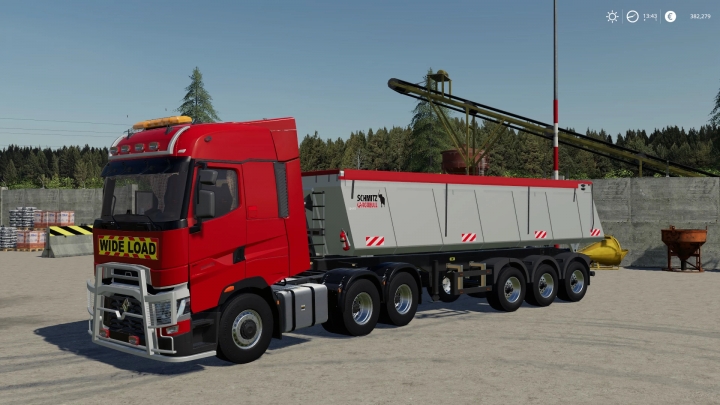 FS19 Schmitz CargoBull S KI Heavy 8 5 Semi Tipper V1 0 Farming 