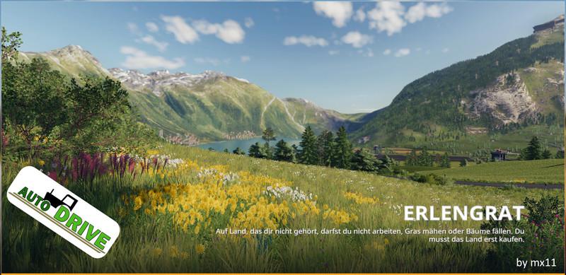 FS19 - AutoDrive Route Network Erlengrat V1.0