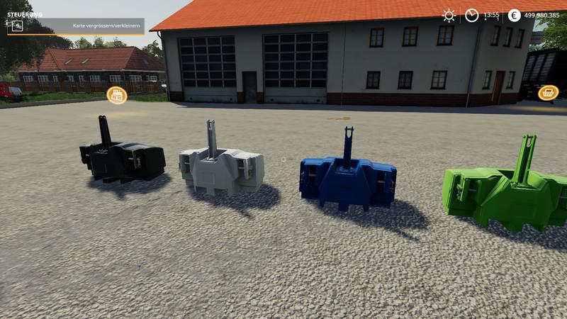 FS19 - XXL Weights Pack V1.1.5.4