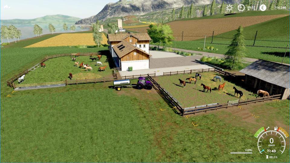 FS19 - Horse Places for The HorseRanch in Felsbrunn V1.0
