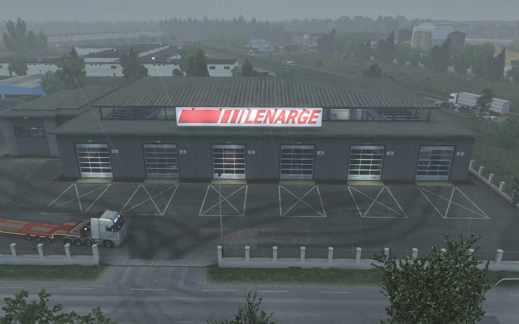 ETS2 - Lenarge Garage Mod (1.39.x)