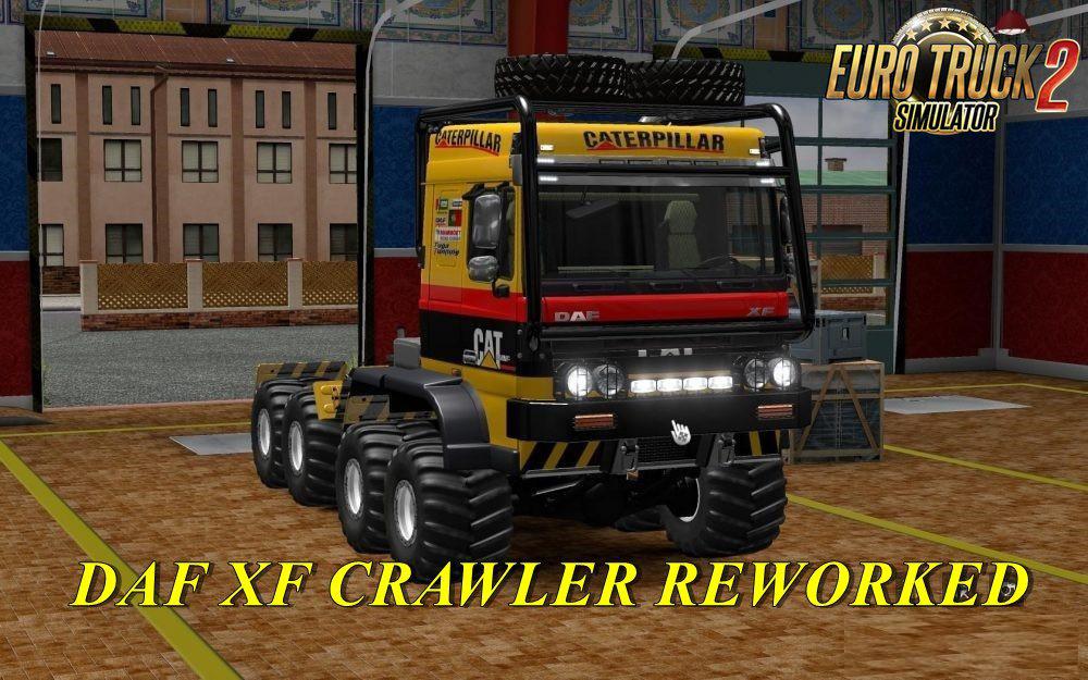 ETS2 - Daf XF Crawler Reworked Fix V1.2 (1.36.x)
