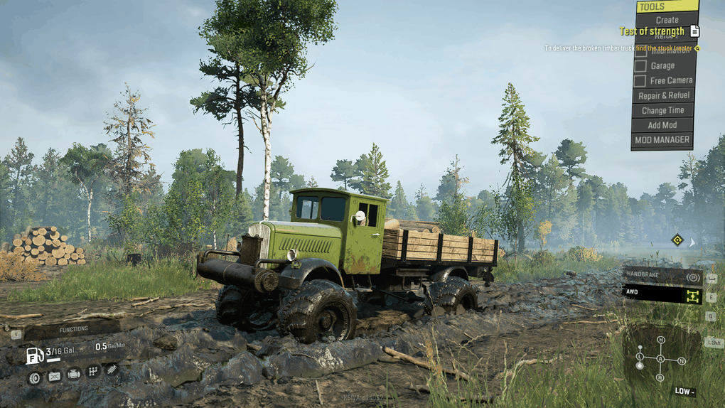 SnowRunner - C.C.M. Holzgas V1.5