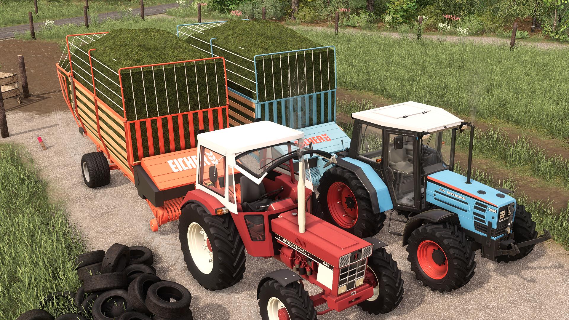 FS19 - Eicherladewagen Pack V1.0