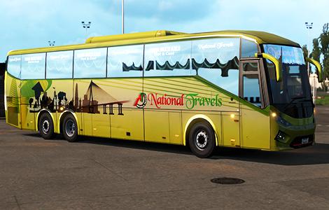 ETS2 - SKS E138i Bus Updated (1.37.x)