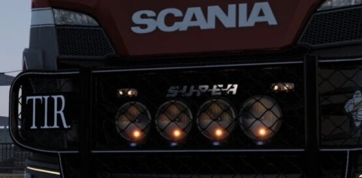 ETS2 - Orange Hella 3000 V2.2.1 (1.40.x)