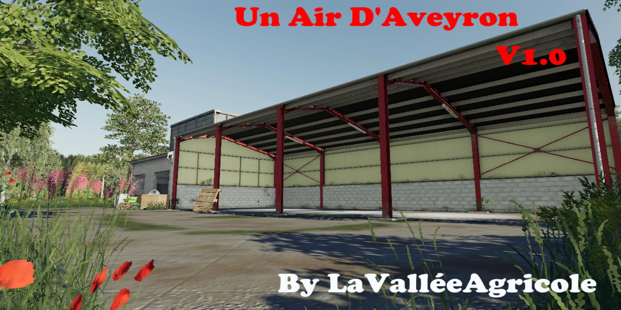 FS19 - Un Air DAveyron Map V1.0
