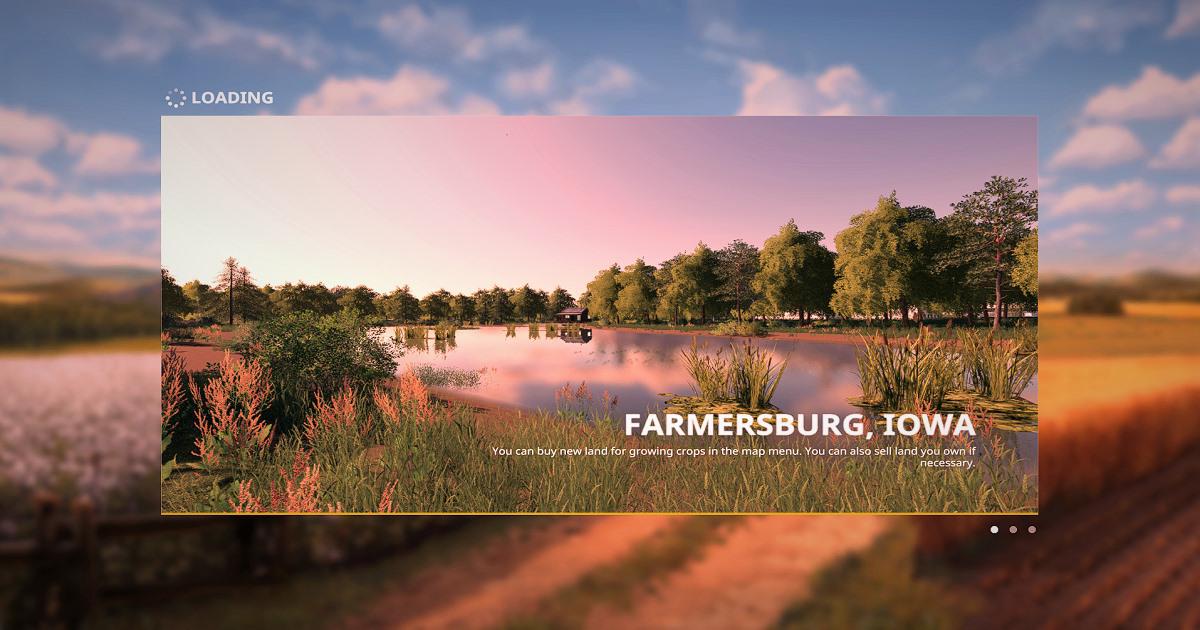 FS19 - Farmersburg Lowa Map V2.0