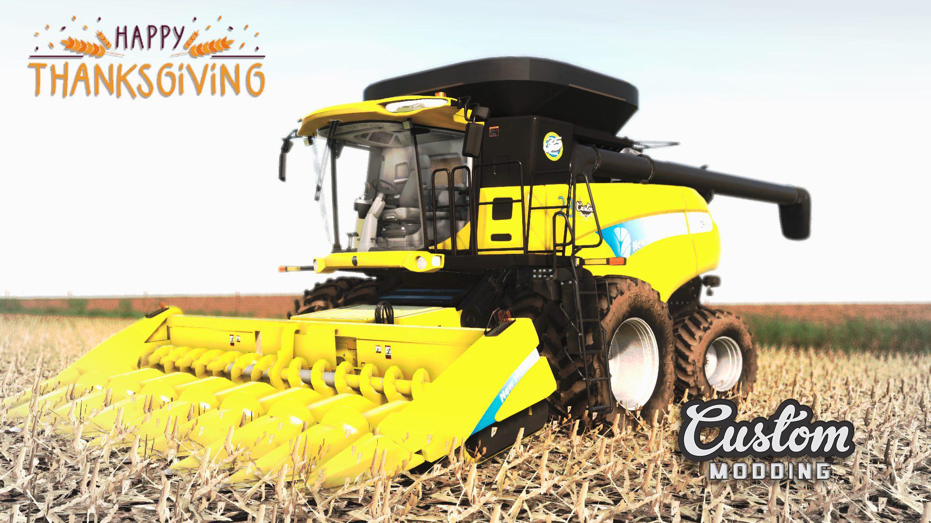 FS19 - New Holland CR9000 Harvester Mod V1.0
