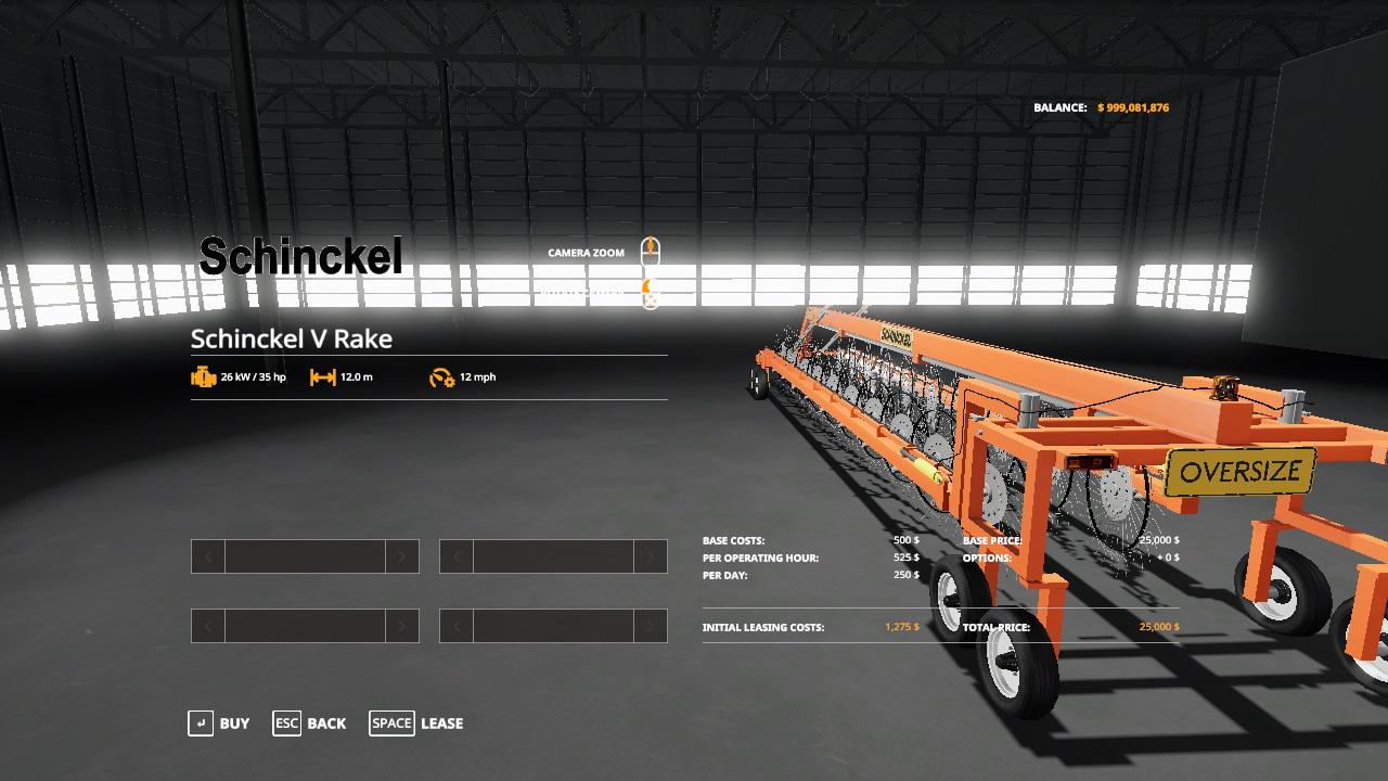 FS19 - Schinkel Rake V1.0