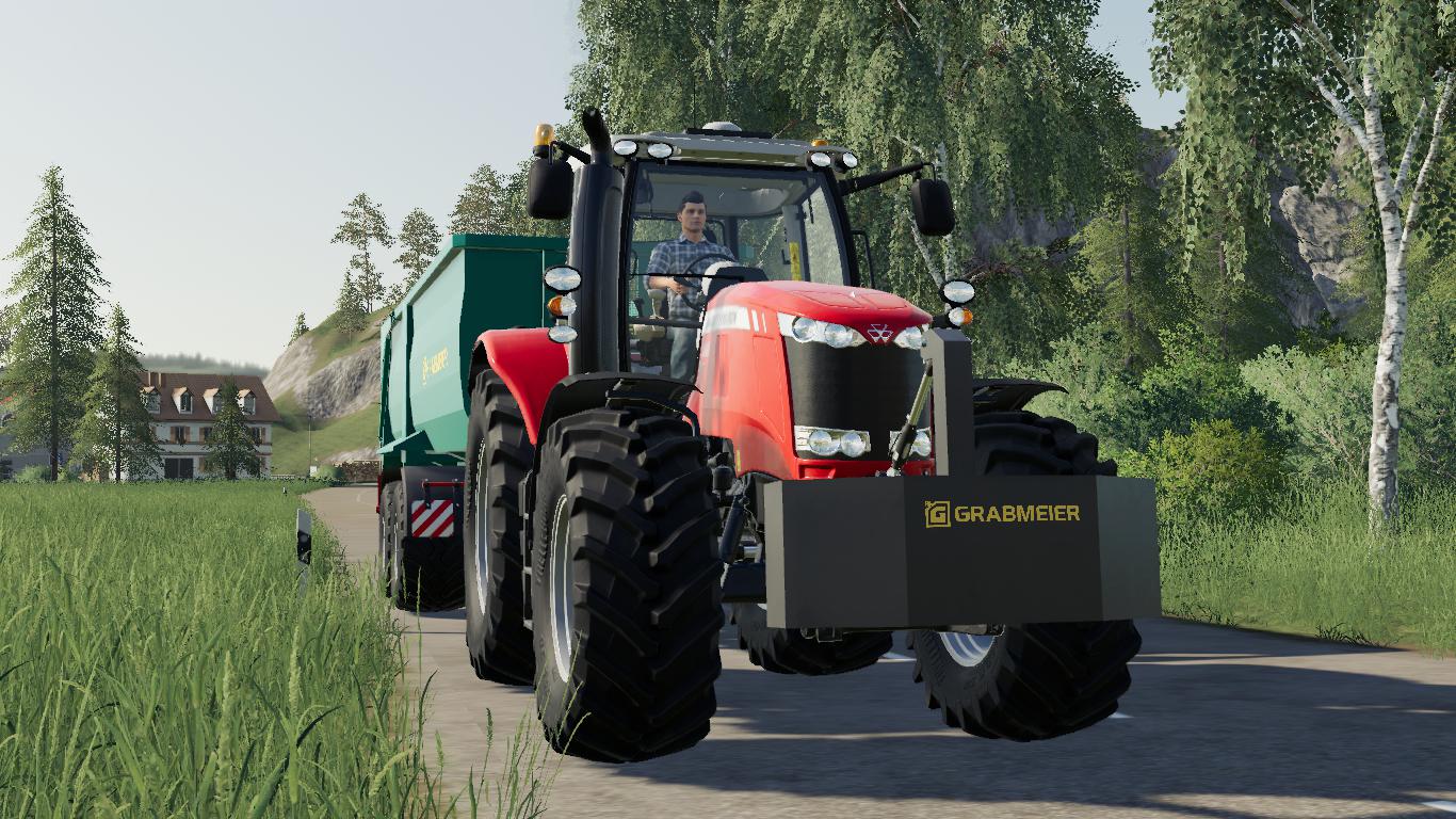 FS19 - Grabmeier Gewichte V1.0