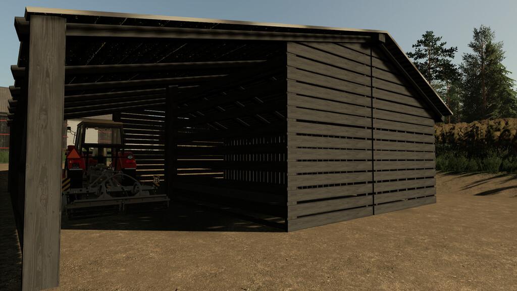 FS19 - Wood Old Shed V1.0
