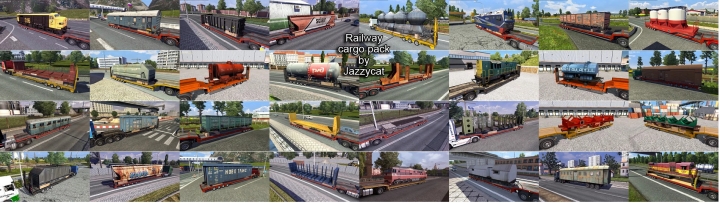 ETS2 - Railway Cargo Pack V2.1.5 (1.40.x)