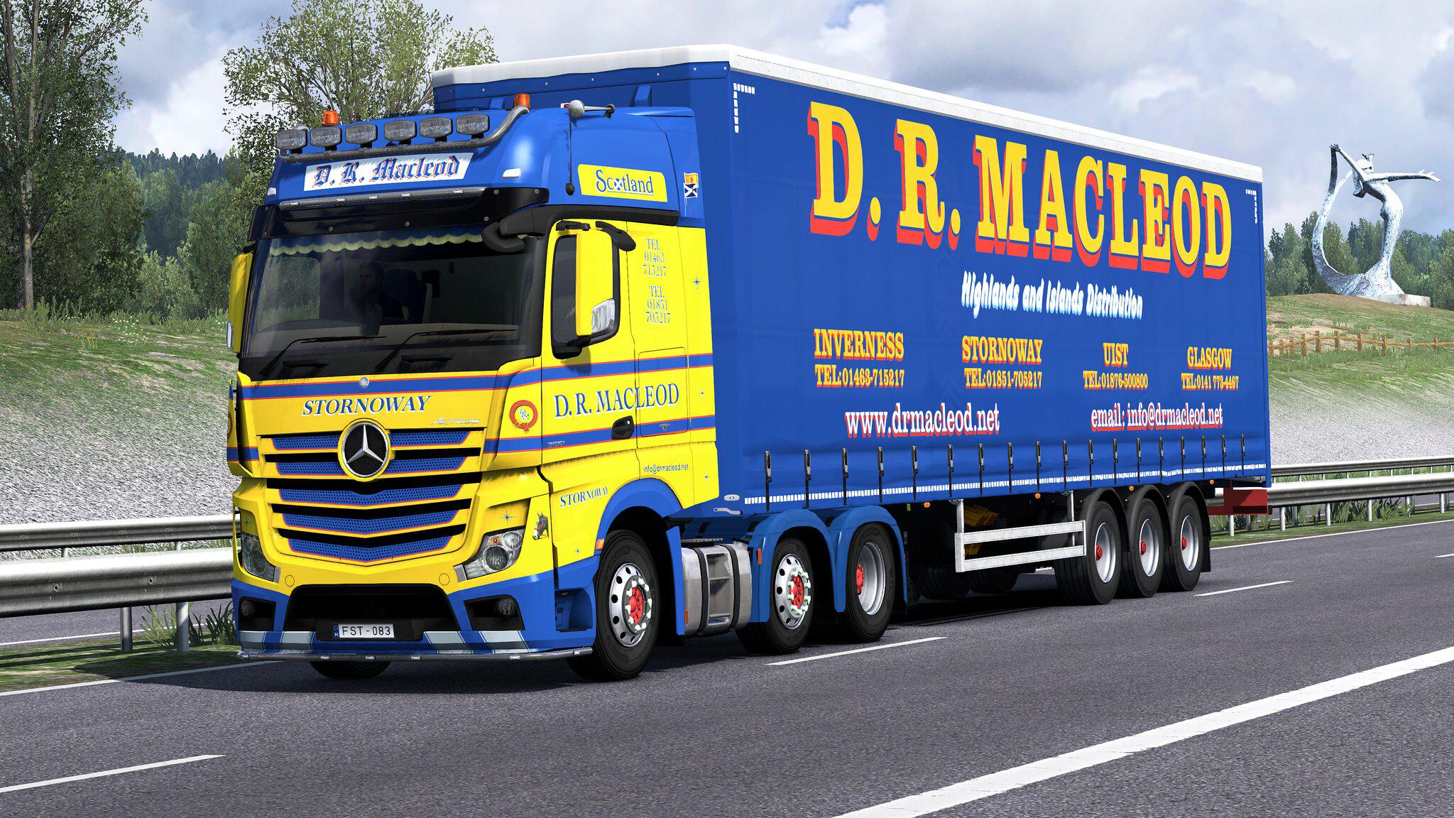 ETS2 - Krone Megaliner Skinpack V2.3 (1.36.x)
