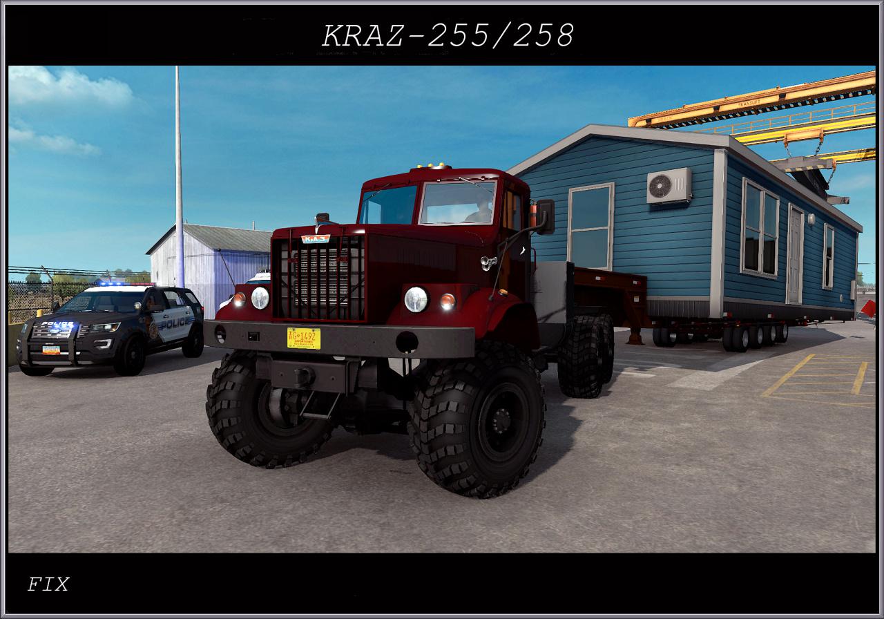 ATS - KrAZ 255 Fix Mod V1.0 (1.38.x)