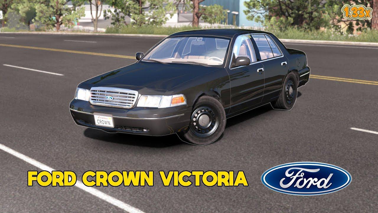 ETS2 - Ford Crown Victoria V1.1 (1.36.x)