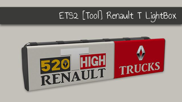 ETS2 - Renault T LightBox (1.37.x)