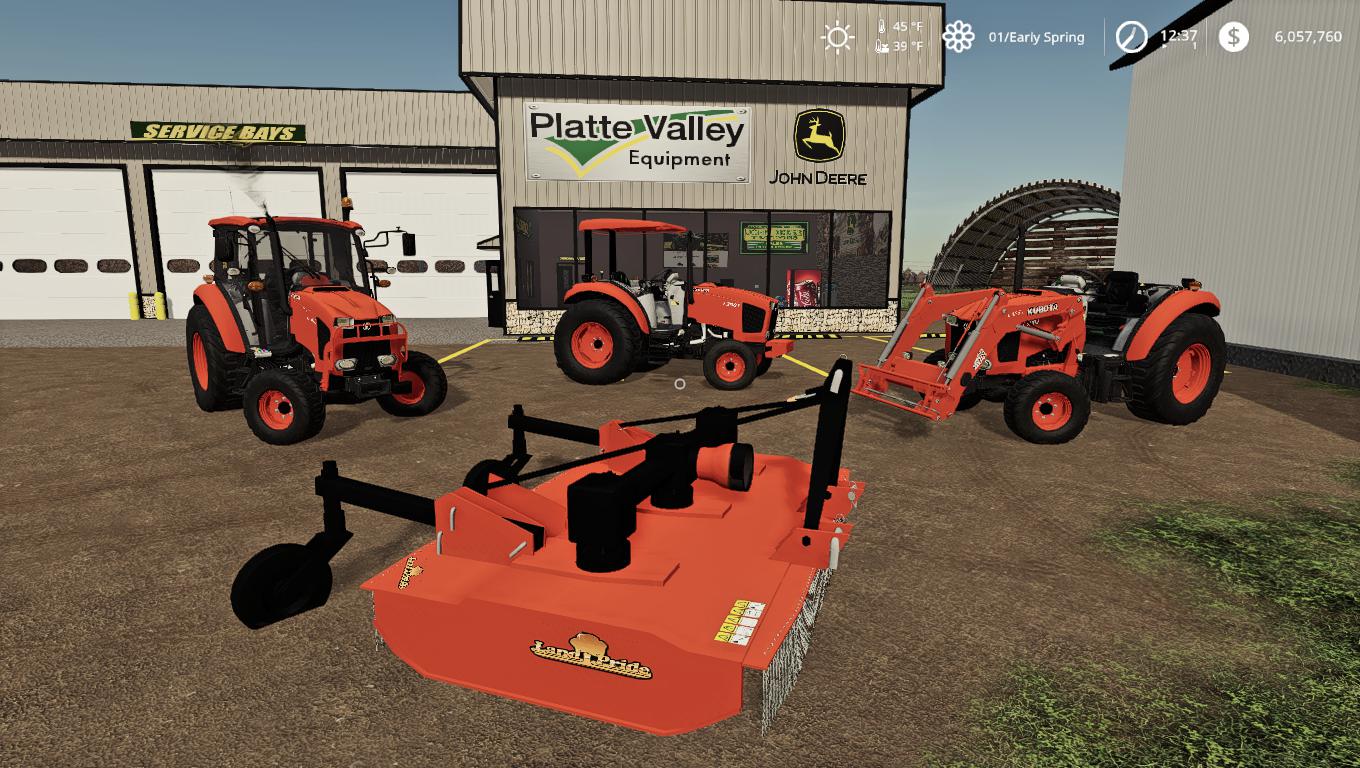 FS19 - Kubota Compact Tractor Pack V1.0