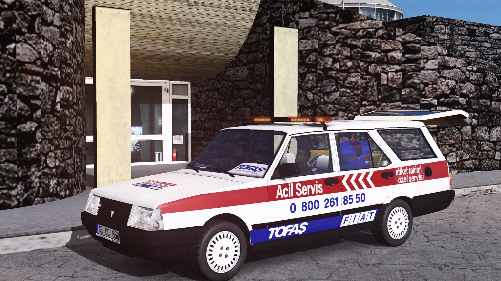 ETS2 - Tofas Kartal Emergeny Service (1.39.x)
