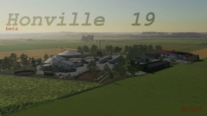 FS19 - Honville 19 Map V1.0