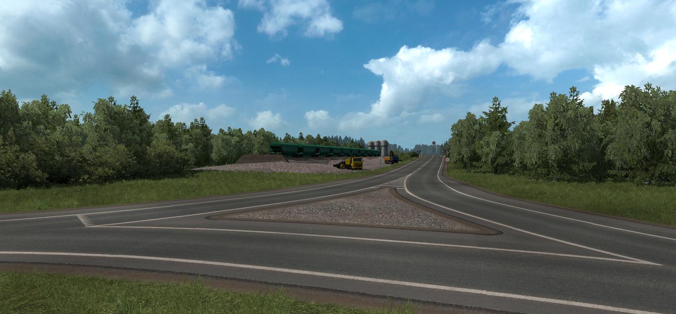 ETS2 - Add-on for RusMap (Northern Beauty) V1.0 (1.37.x)