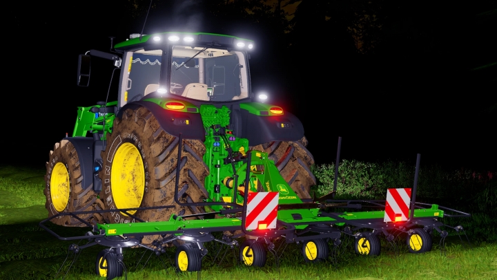 FS19 - John Deere Tedder V1.1
